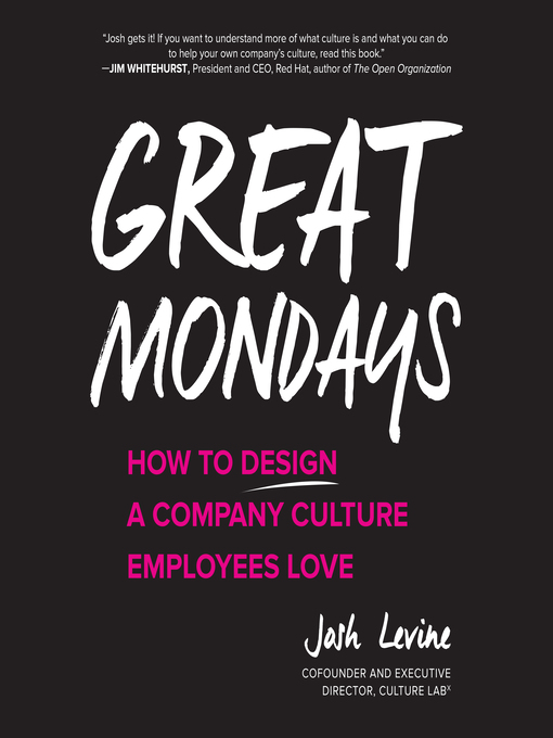 Title details for Great Mondays by Josh Levine - Available